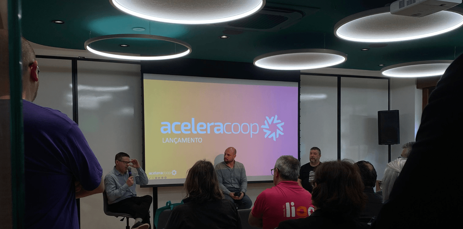 Evento de lançamento do AceleraCoop, em Nova Petrópolis-RS